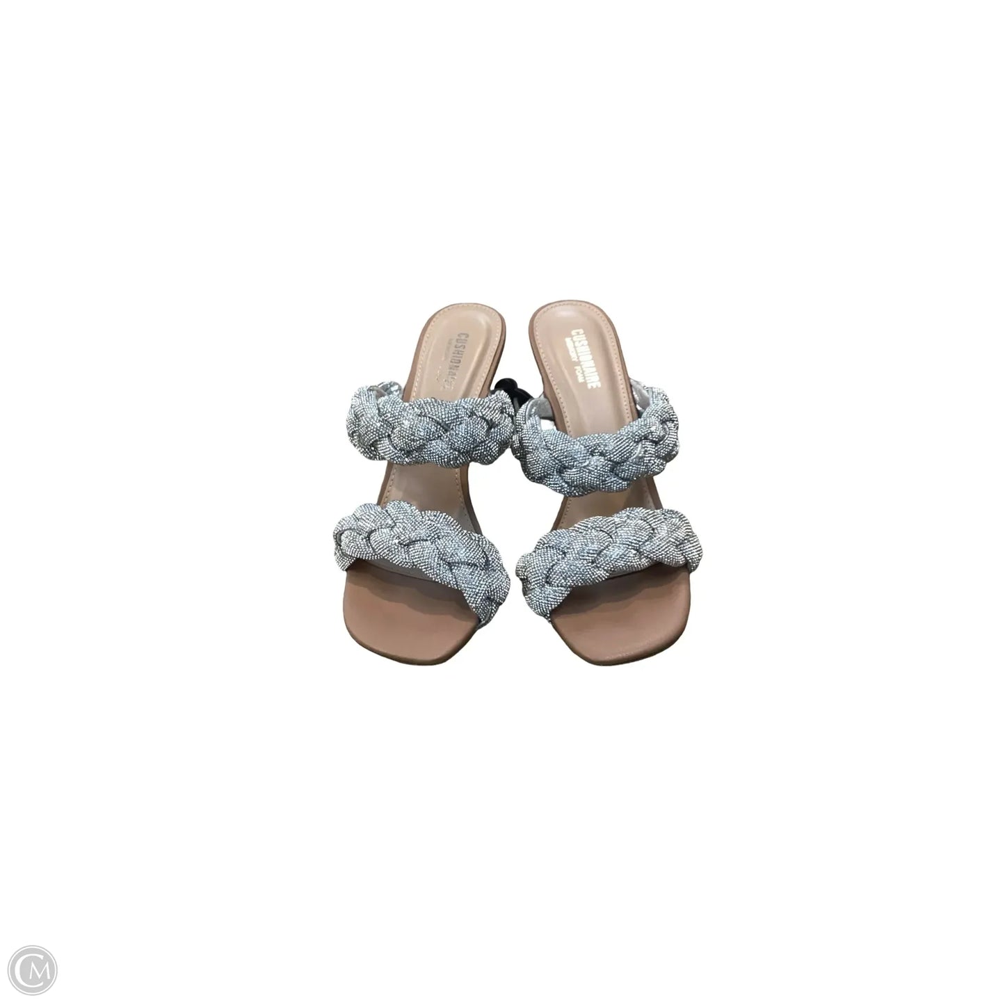 Shoes Heels Stiletto By Cushionaire In Silver, Size: 7