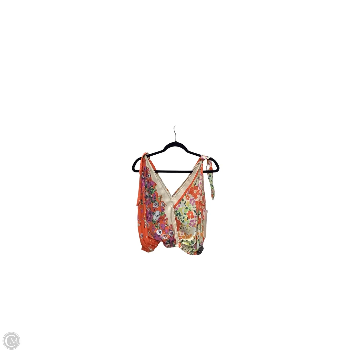 Blouse Sleeveless By Free People In Orange, Size: S