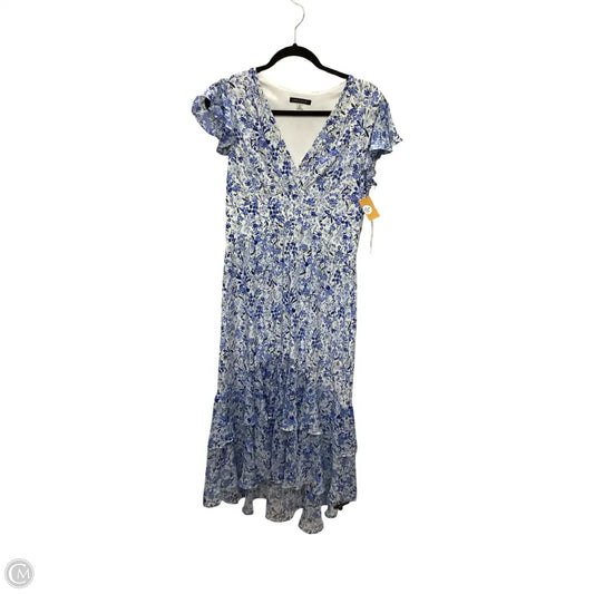Dress Casual Maxi By Tommy Hilfiger In Blue, Size: 6
