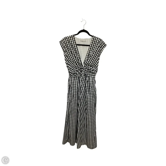 Dress Casual Maxi By Abercrombie And Fitch In Plaid Pattern, Size: M