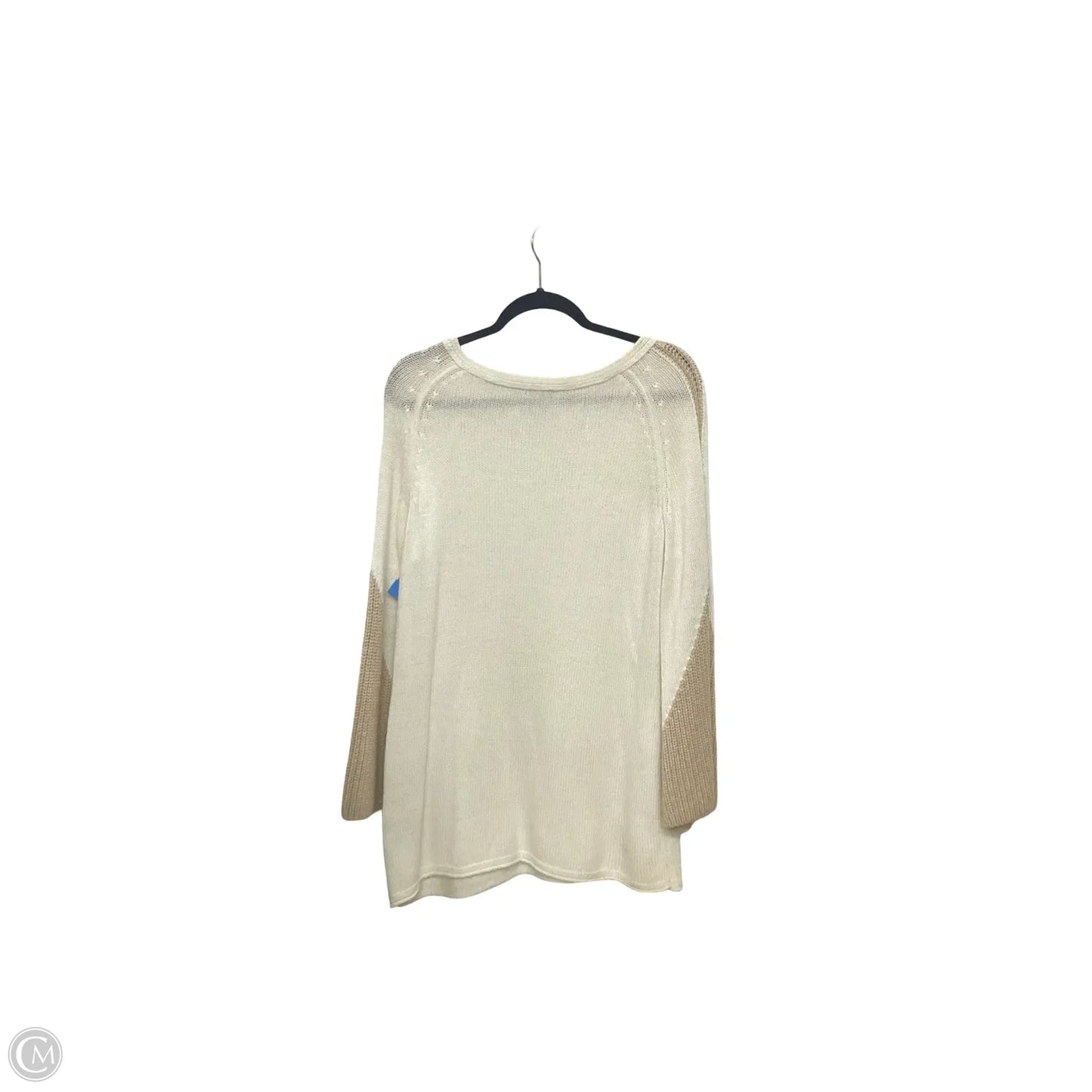 Sweater By Chicos In Cream, Size: M