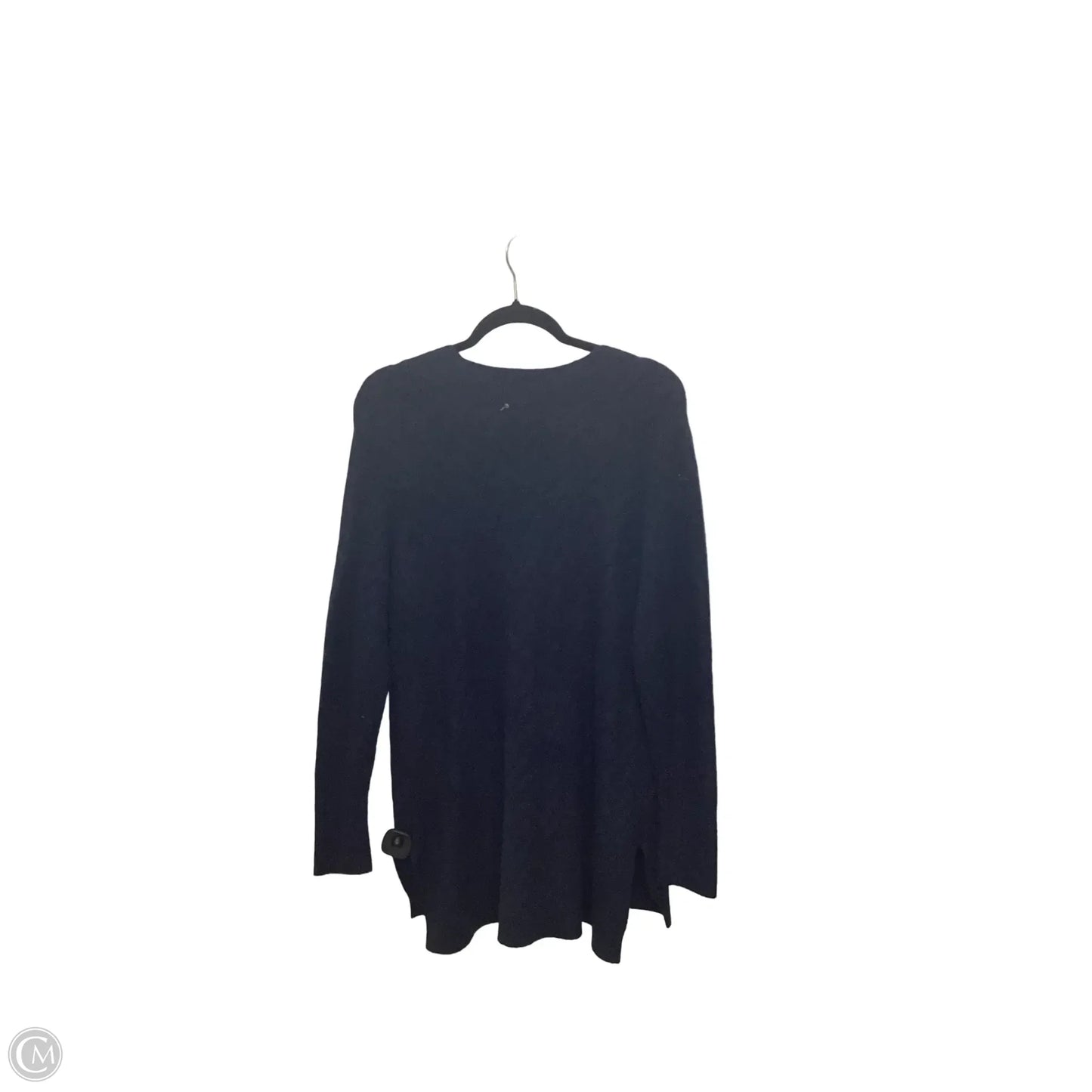 Sweater By Chicos In Navy, Size: M