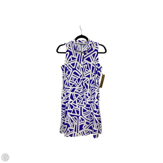 Designer Dress Casual Short By Jude Connally In Geometric Pattern, Size: S