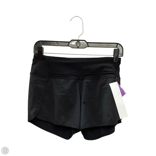 Athletic Shorts By Lululemon In Black, Size: 6