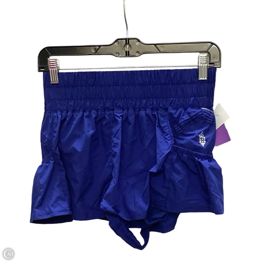 Athletic Shorts By Free People In Blue, Size: Xs