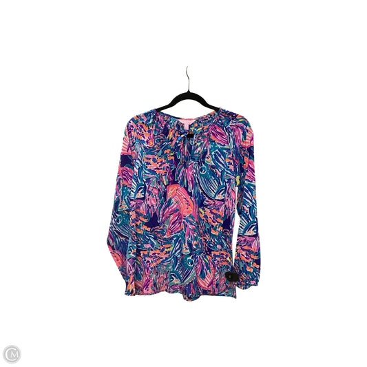 Blouse Designer By Lilly Pulitzer In Multi-colored, Size: S