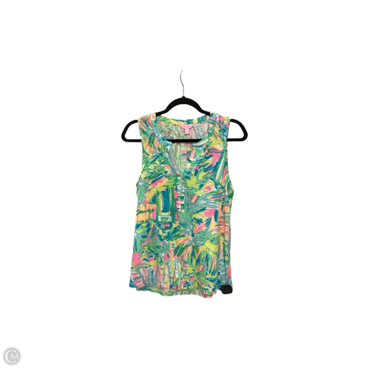 Blouse Designer By Lilly Pulitzer In Multi-colored, Size: S