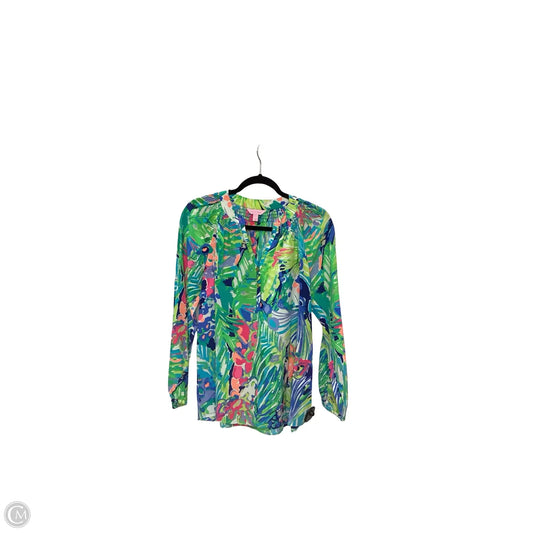 Blouse Designer By Lilly Pulitzer In Multi-colored, Size: S