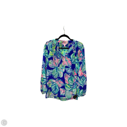 Blouse Designer By Lilly Pulitzer In Multi-colored, Size: S
