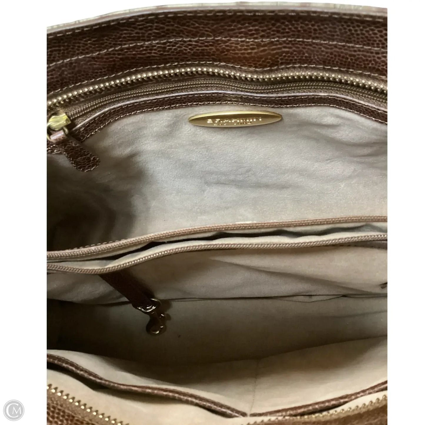 Handbag Designer By Brahmin, Size: Medium