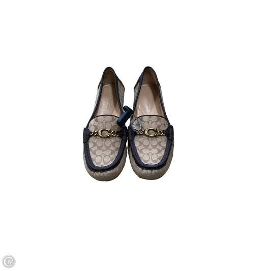 Shoes Designer By Coach In Tan, Size: 9