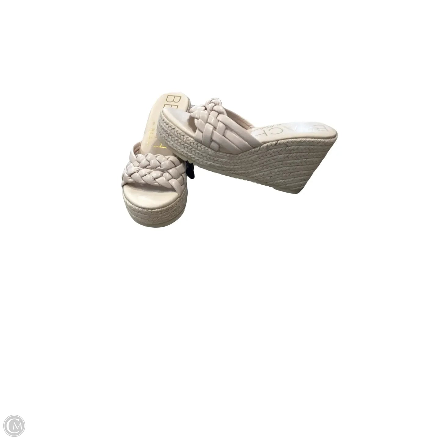 Sandals Heels Wedge By Matisse In Tan, Size: 10