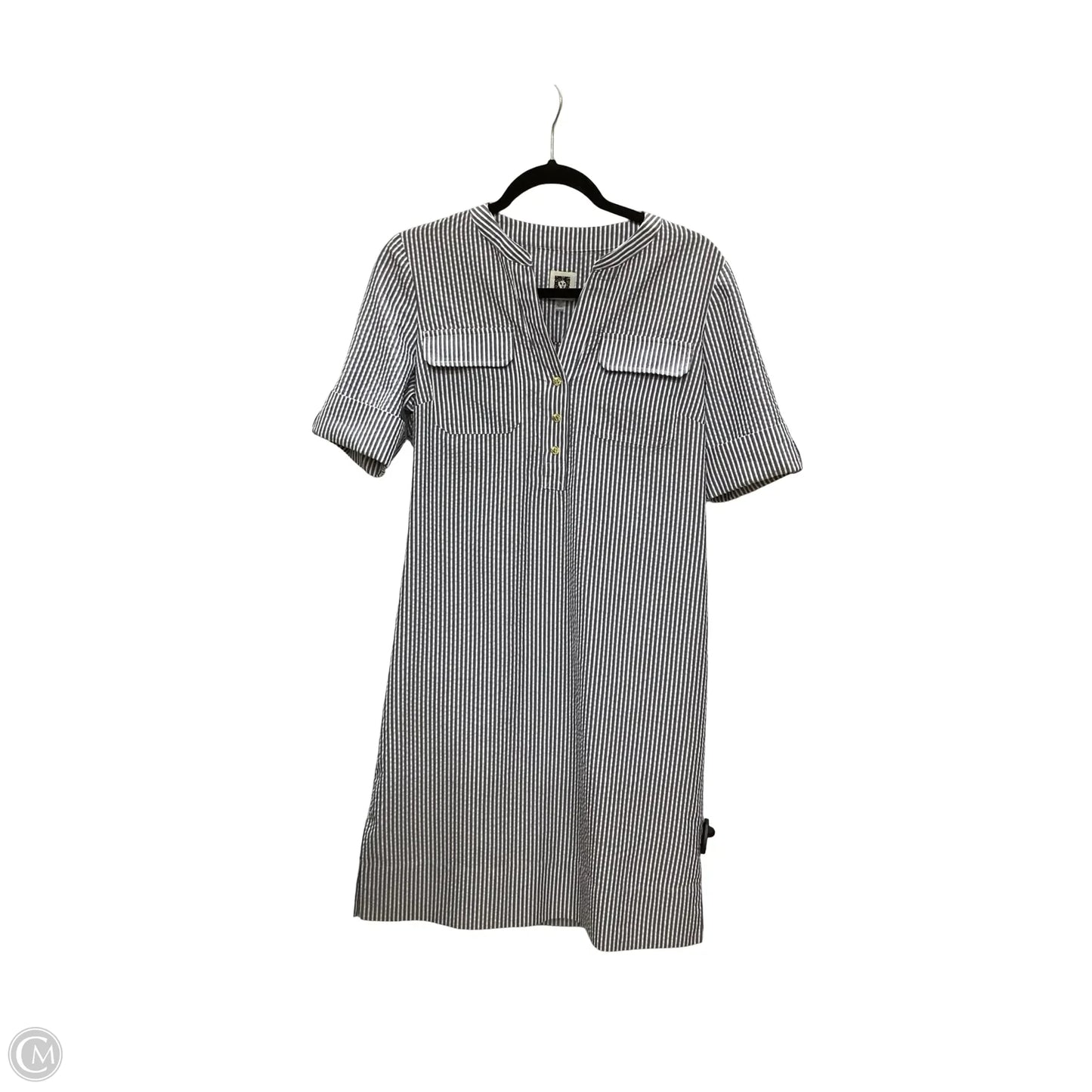 Dress Casual Short By Anne Klein In Striped Pattern, Size: S