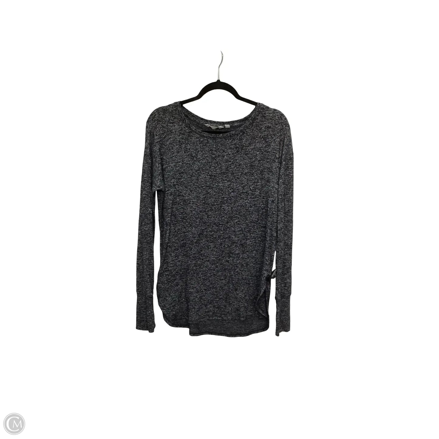 Athletic Top Long Sleeve Crewneck By Athleta In Grey, Size: M
