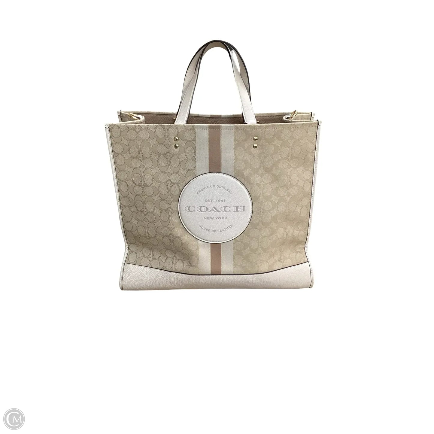 Handbag Designer By Coach, Size: Large