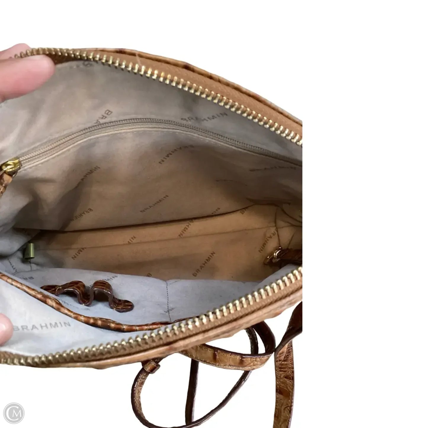 Crossbody Designer By Brahmin, Size: Medium