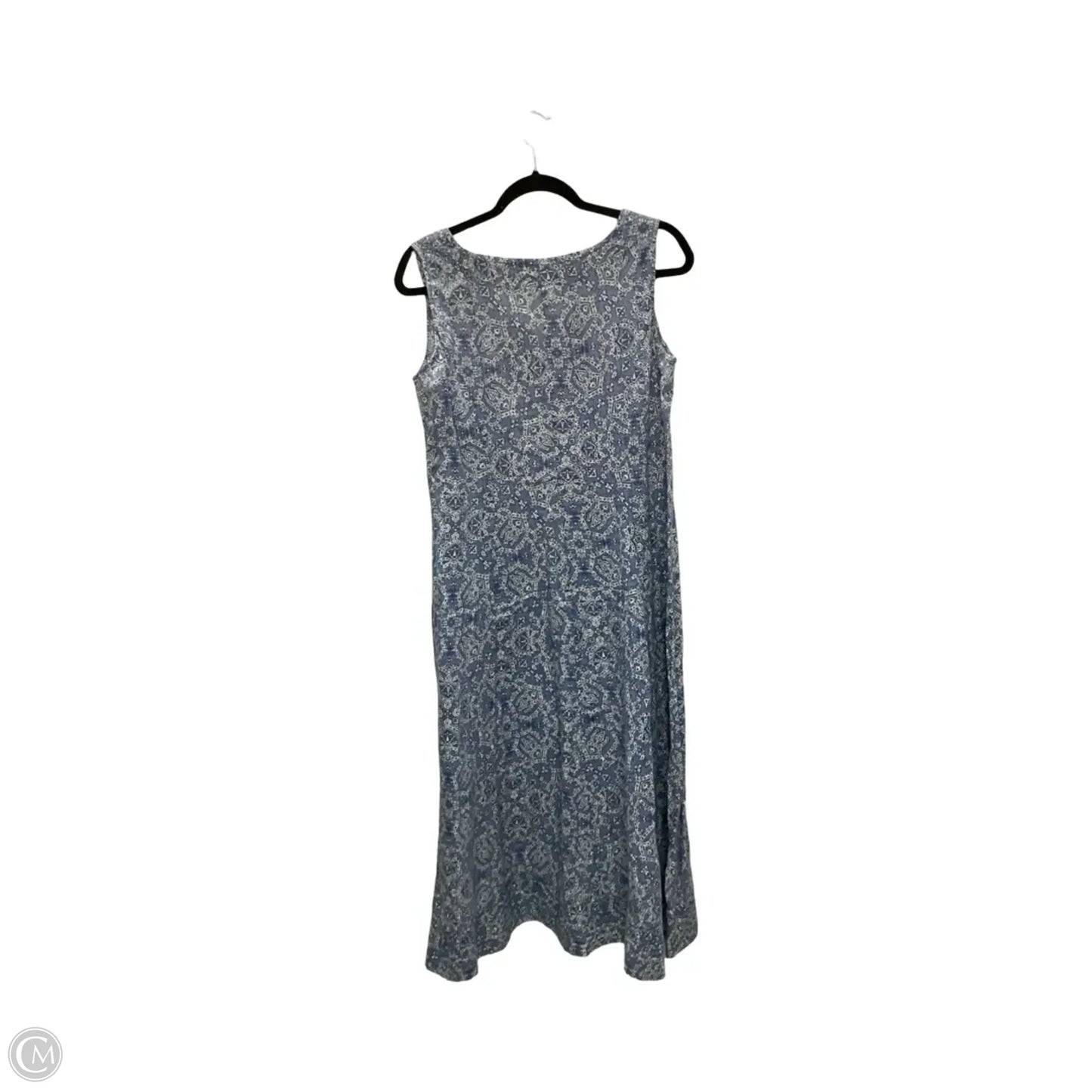 Dress Casual Maxi By Coldwater Creek In Geometric Pattern, Size: M