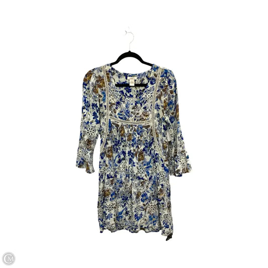 Dress Casual Short By Sundance In Floral Print, Size: S