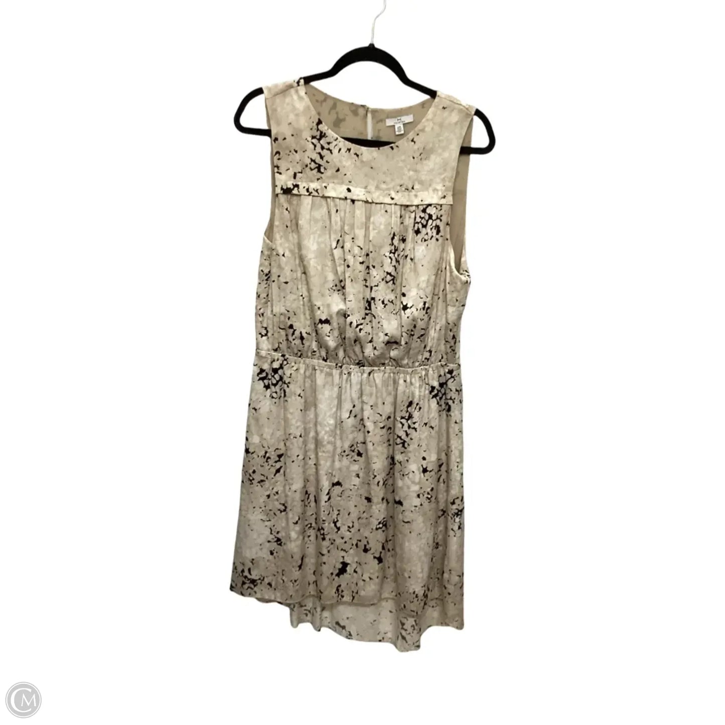 Dress Designer By Halston In Tan, Size: L