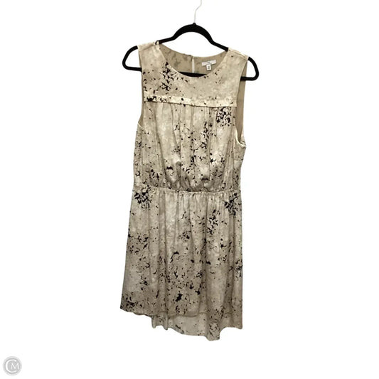 Dress Designer By Halston In Tan, Size: L