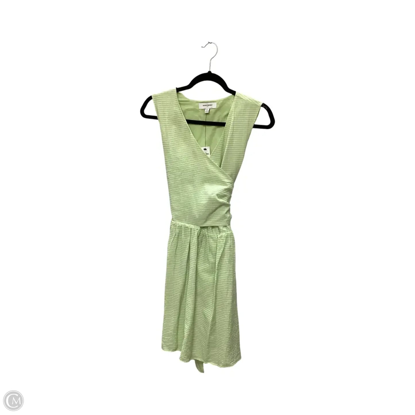 Dress Casual Short By Banana Republic In Green, Size: Xl