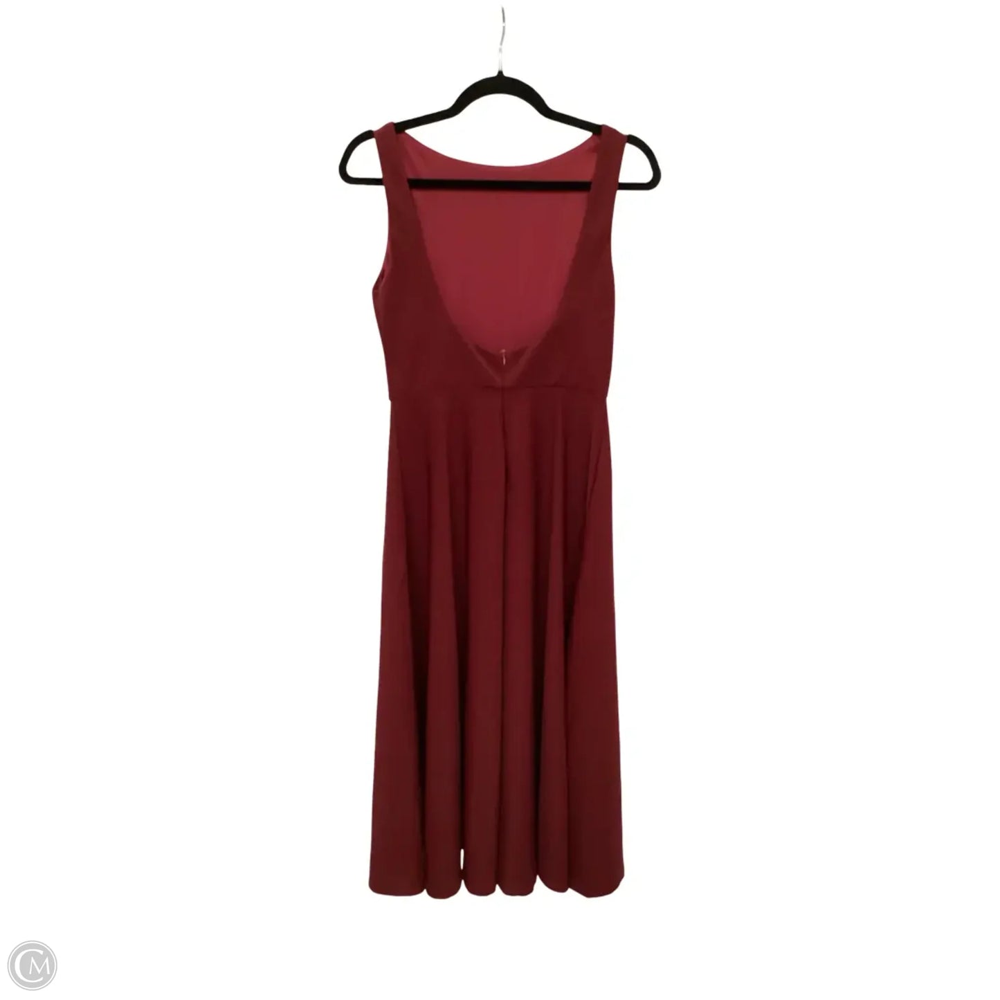 Dress Party Midi By Floreya In Red, Size: S