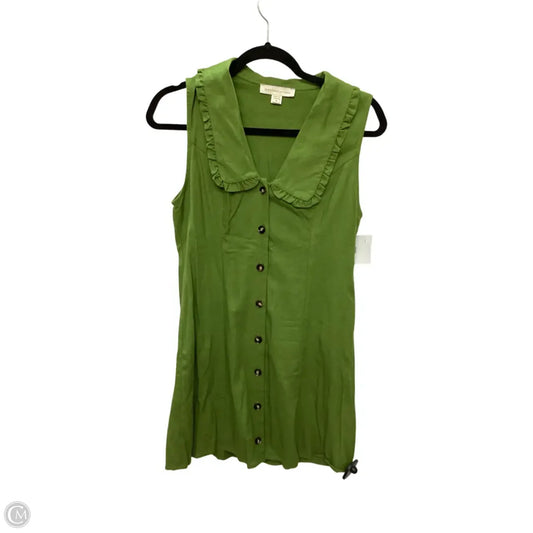 Dress Casual Short By Monteau In Green, Size: M