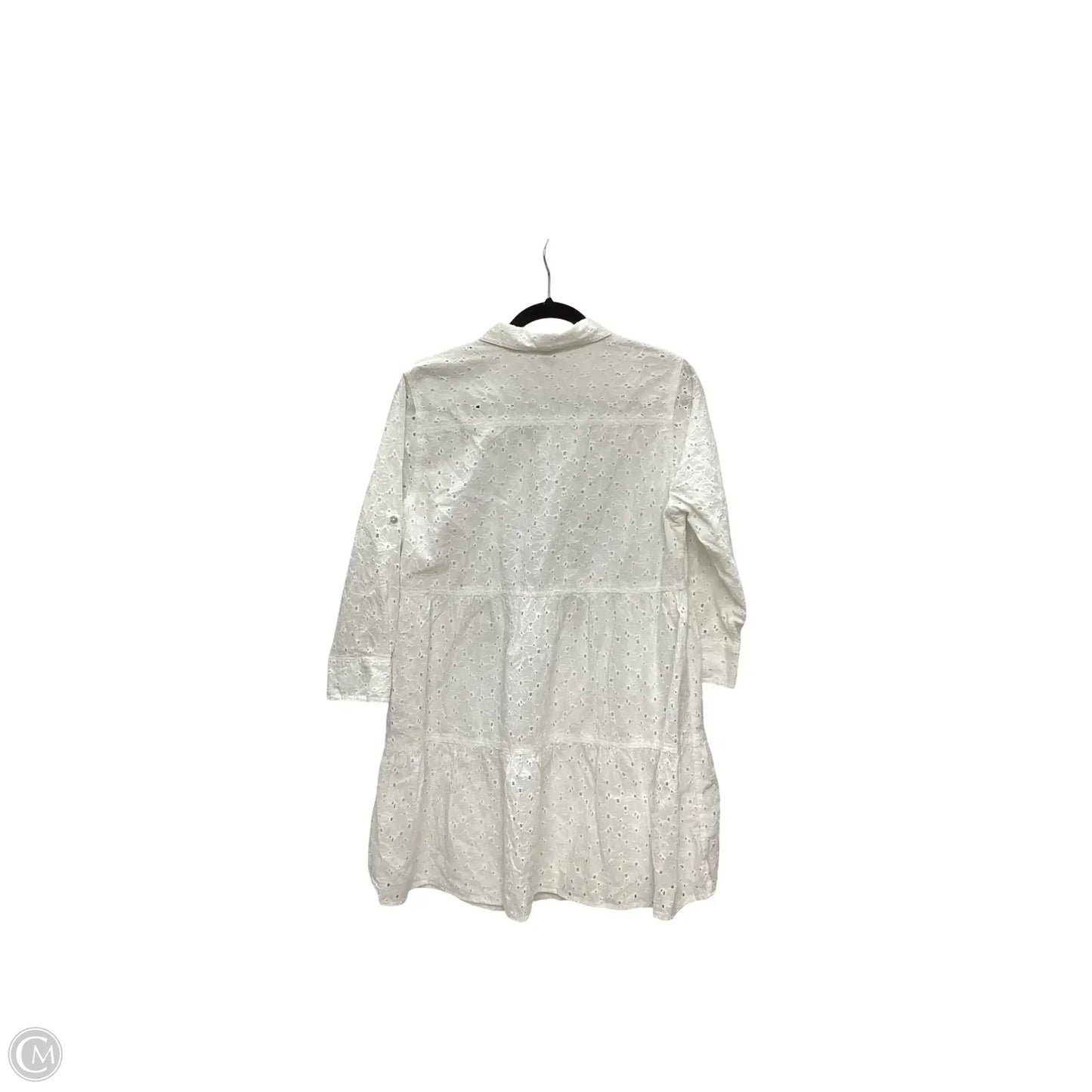 Dress Casual Short By Dash In White, Size: M