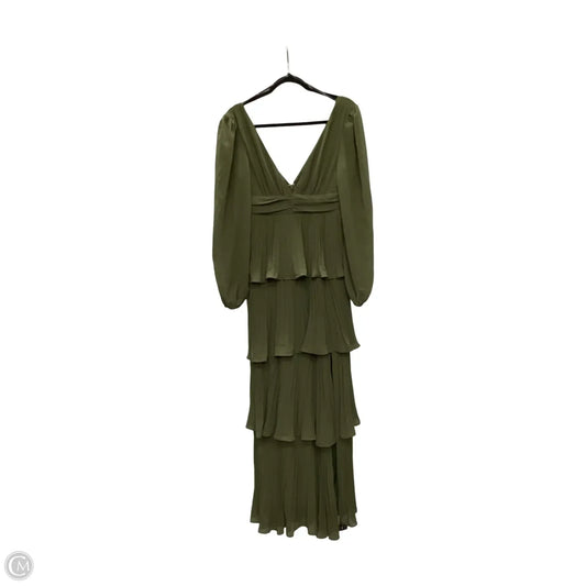 Dress Party Long By Lulus In Green, Size: M