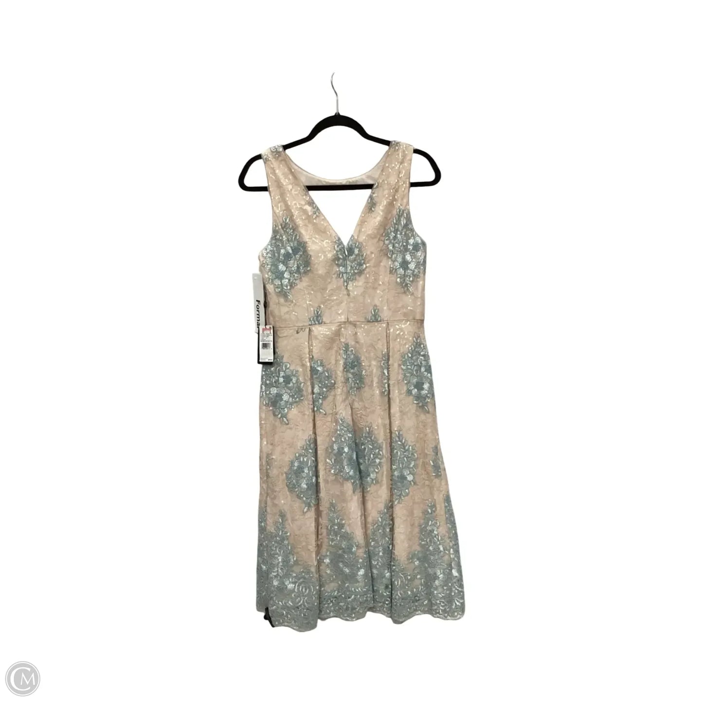 Dress Party Midi By Adrianna Papell In Pink, Size: 8