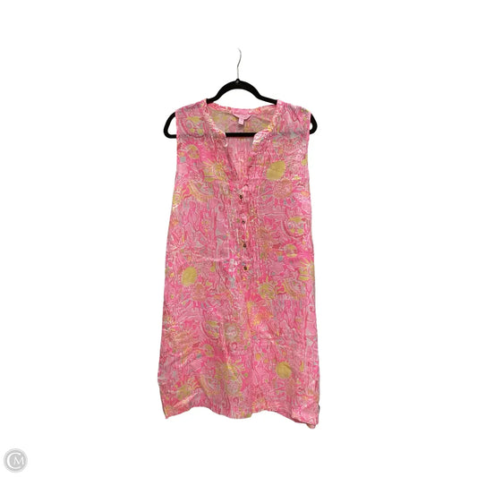 Dress Designer By Lilly Pulitzer In Pink, Size: Xl