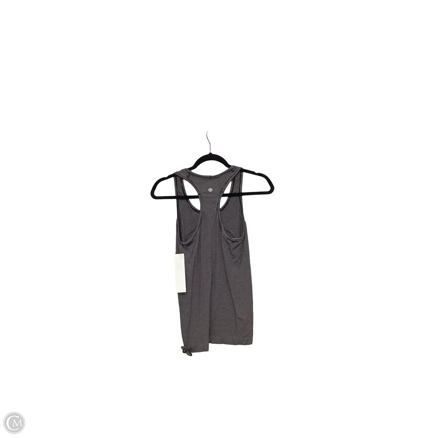 Athletic Tank Top By Lululemon In Striped Pattern, Size: 6