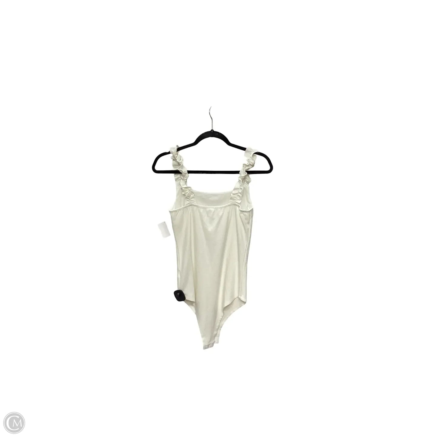 Bodysuit By Glam In White, Size: L