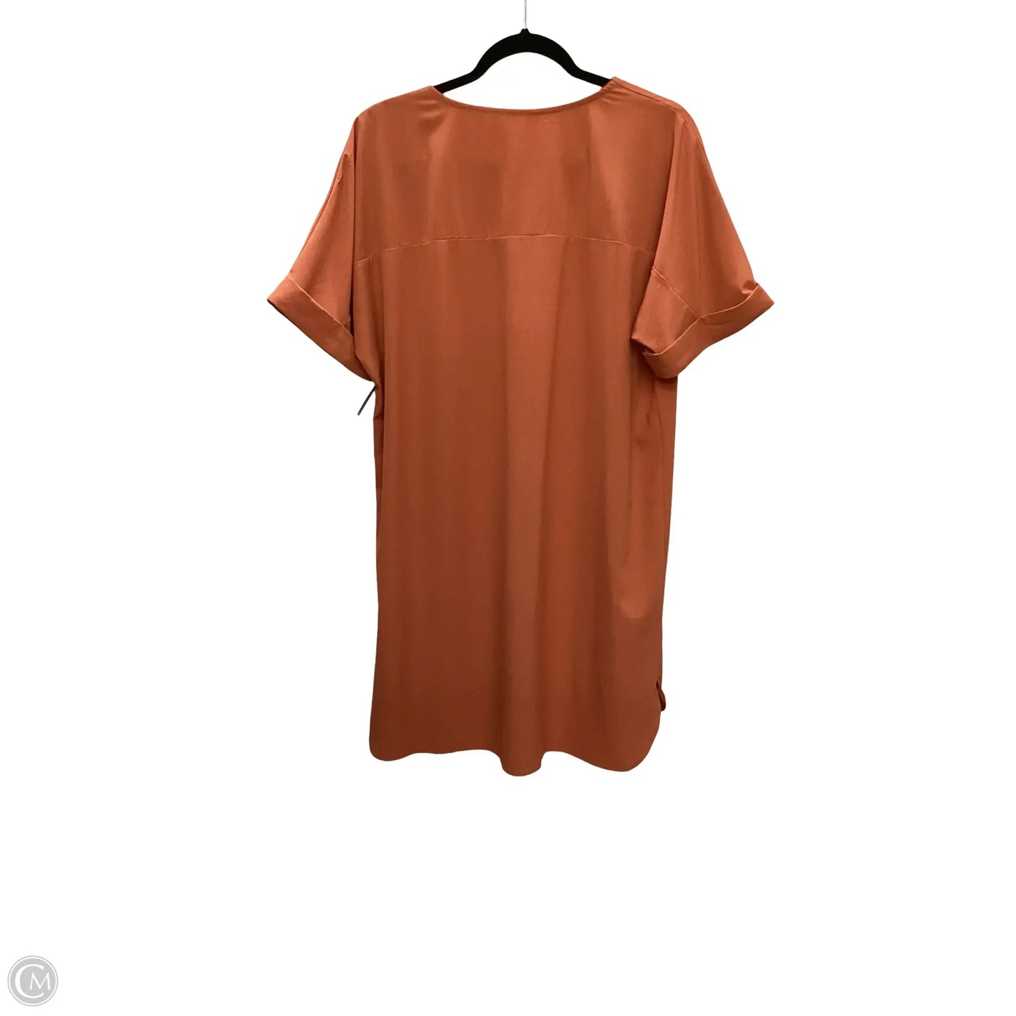 Dress Casual Short By Glam In Orange, Size: M