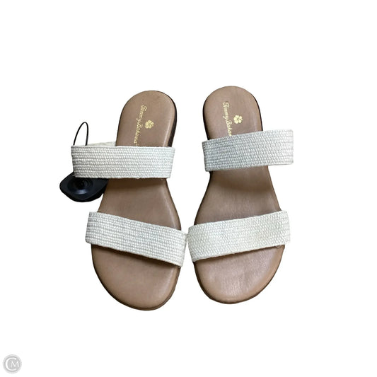 Sandals Flats By Tommy Bahama In Tan, Size: 7