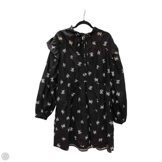 Dress Casual Short By Clothes Mentor In Black & White, Size: 2x