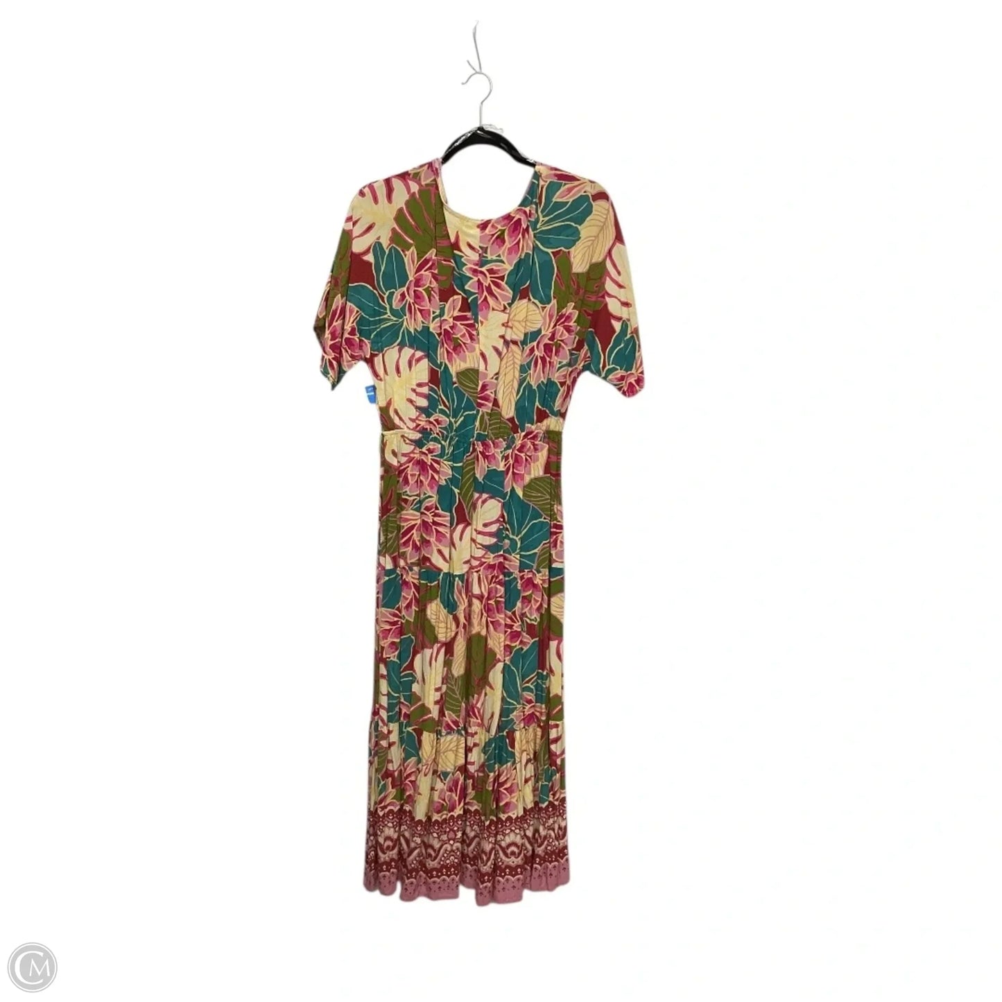 Dress Casual Maxi By Fig and Flower In Floral Print, Size: M