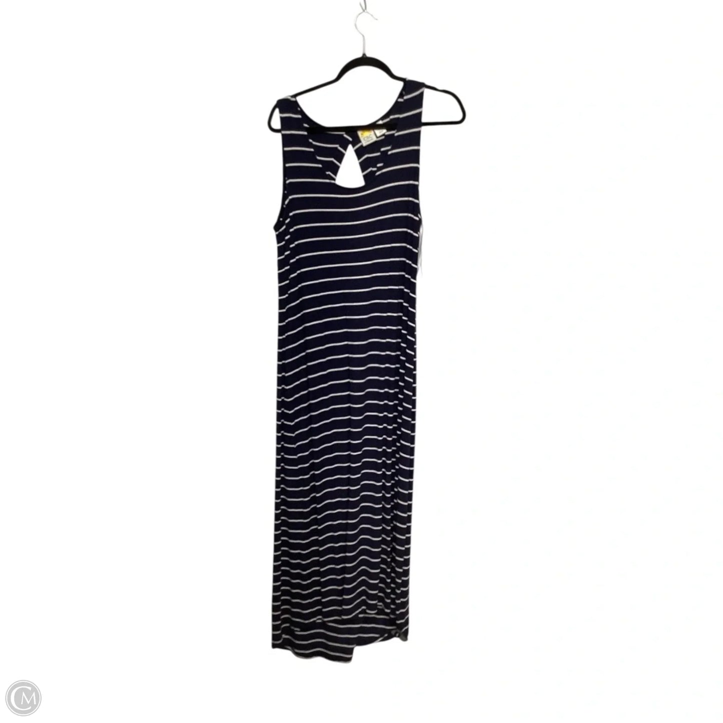 Dress Casual Maxi By C And C In Striped Pattern, Size: L