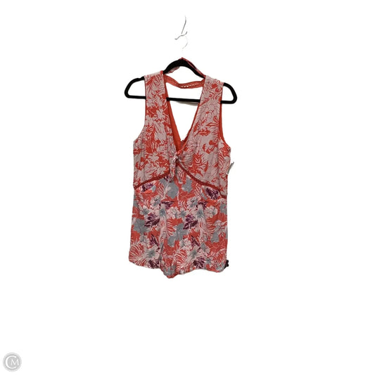 Romper By Free People In Floral Print, Size: M