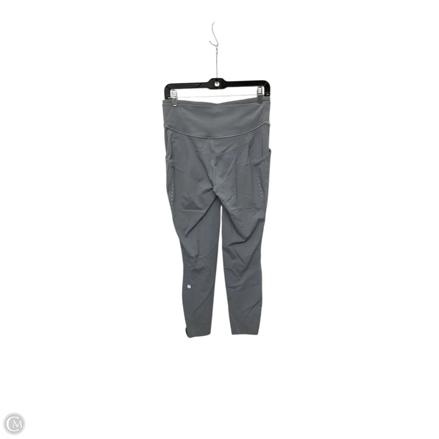 Athletic Leggings By Lululemon In Grey, Size: 10