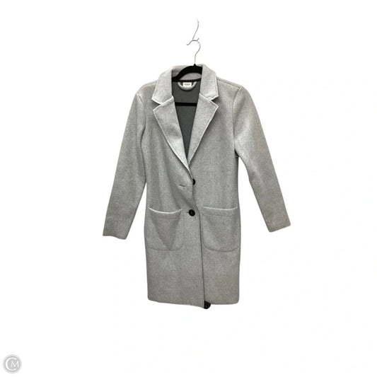 Jacket Fleece By Clothes Mentor In Grey, Size: Xs