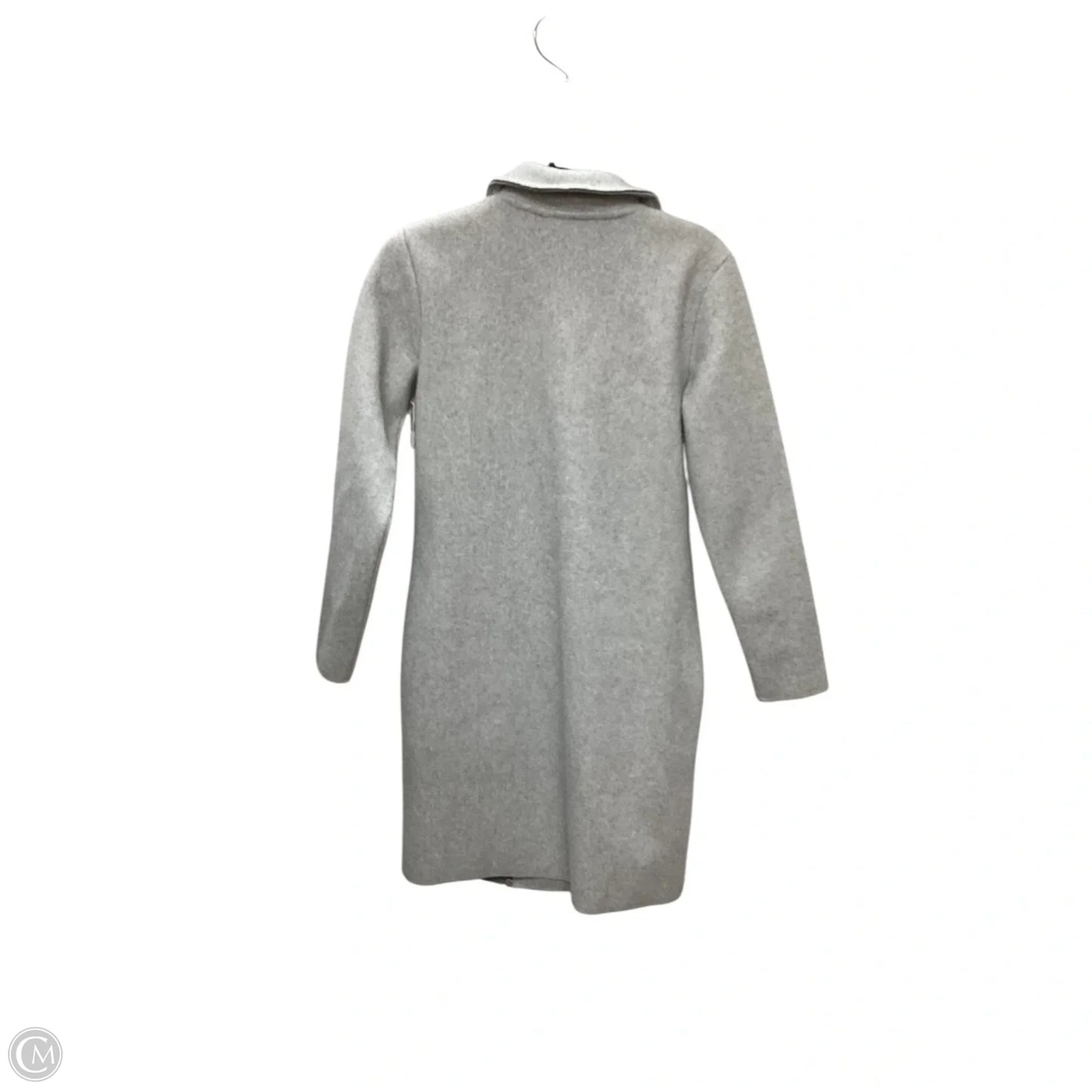 Jacket Fleece By Clothes Mentor In Grey, Size: Xs