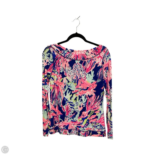 Top Long Sleeve Designer By Lilly Pulitzer In Multi-colored, Size: S