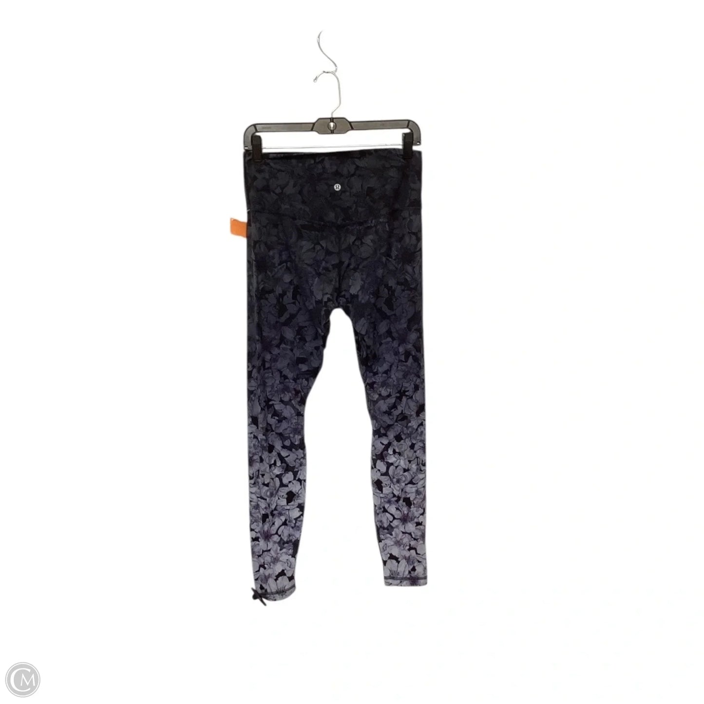 Athletic Leggings By Lululemon In Floral Print, Size: 10