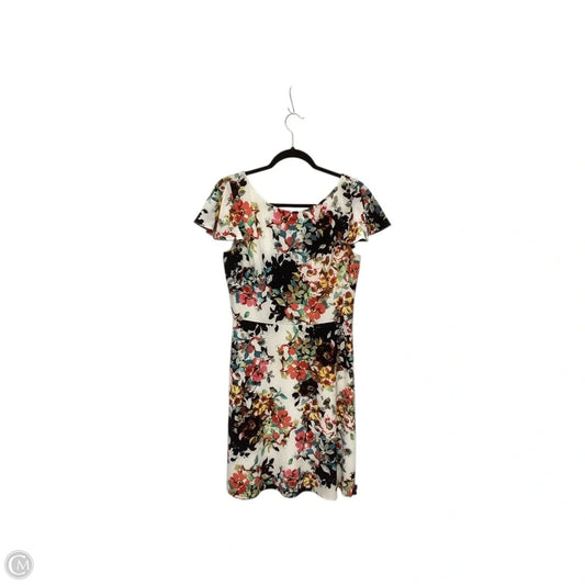 Dress Party Short By London Times In Floral Print, Size: 10
