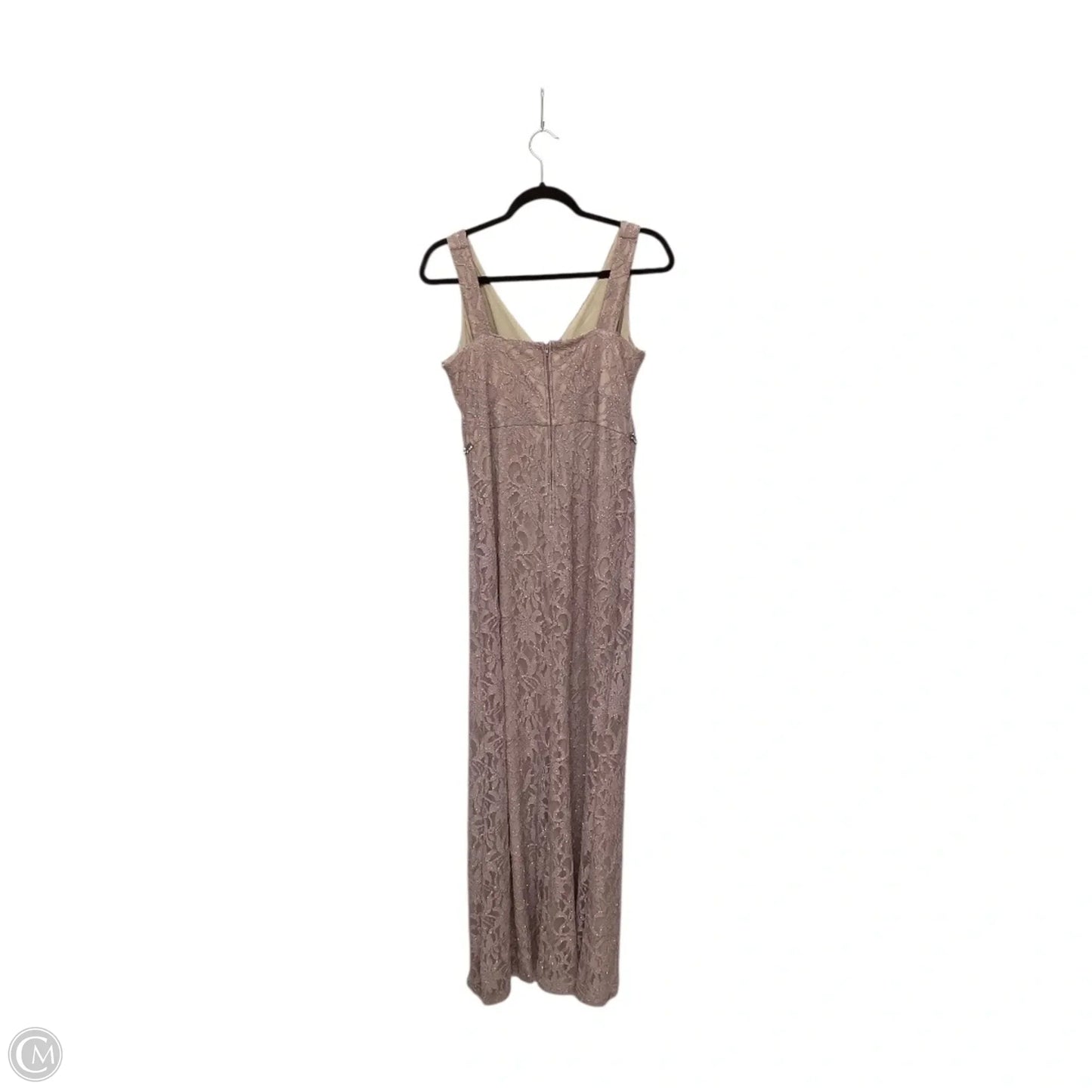 Dress Party Long By City Studio In Purple, Size: Xxl