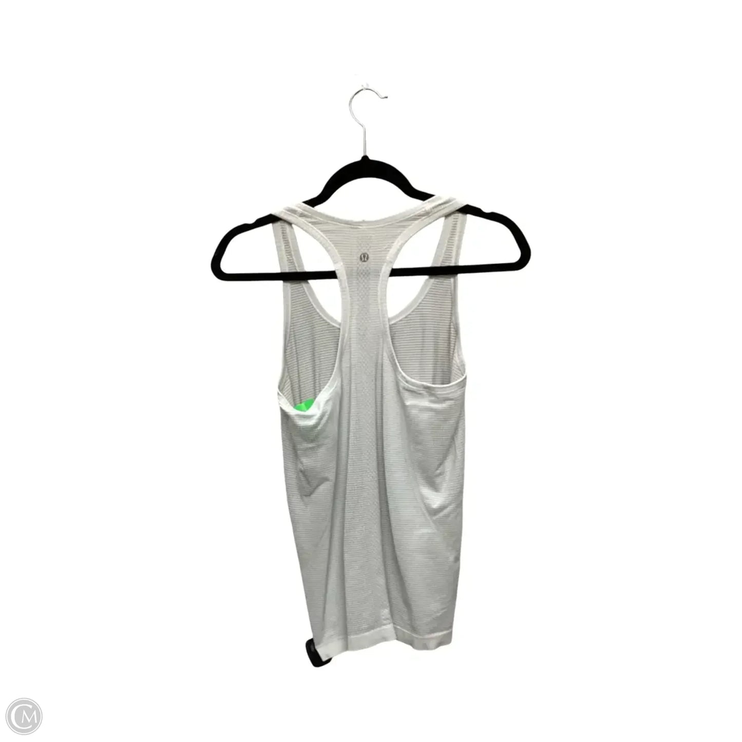 Athletic Tank Top By Lululemon In White, Size: 8