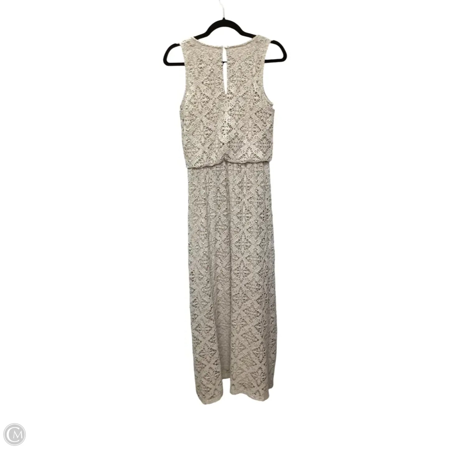 Dress Party Long By London Times In Tan, Size: 6