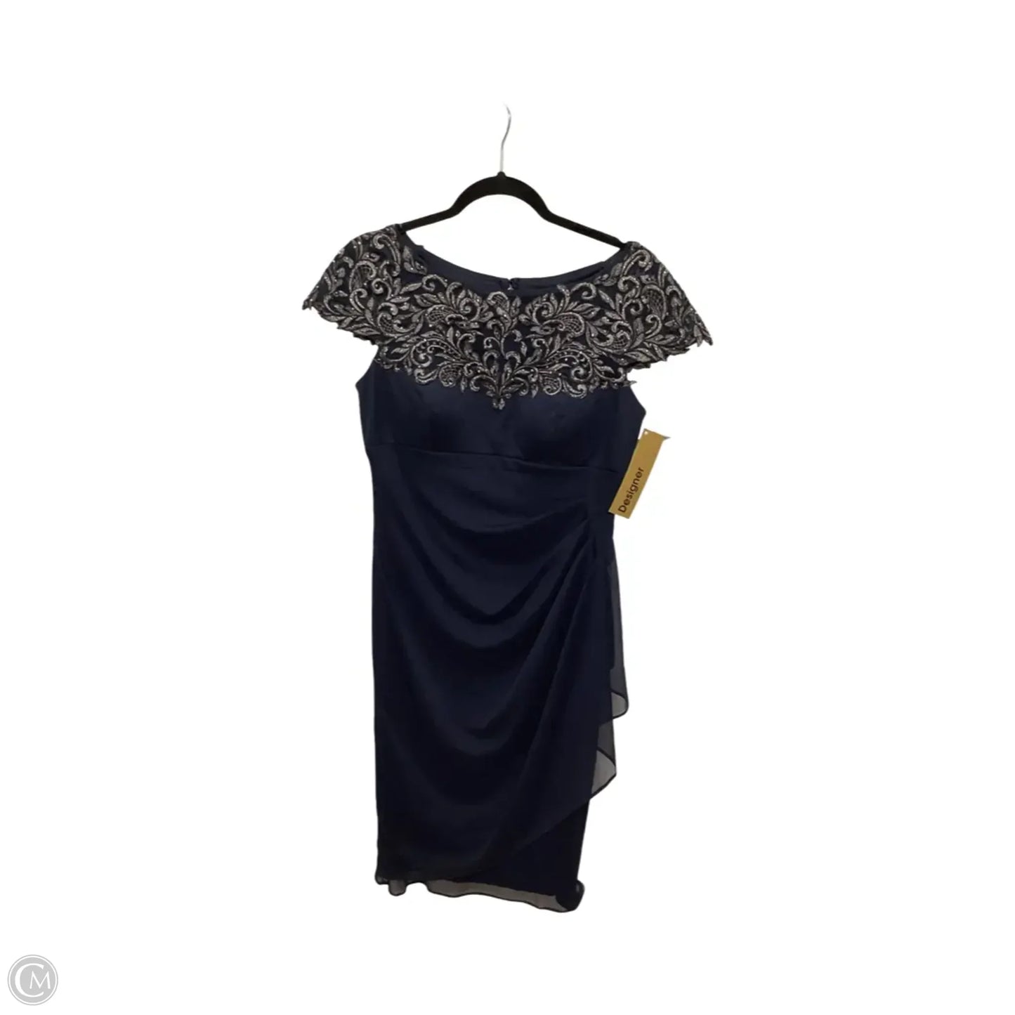 Dress Designer By Xscape In Navy, Size: 8