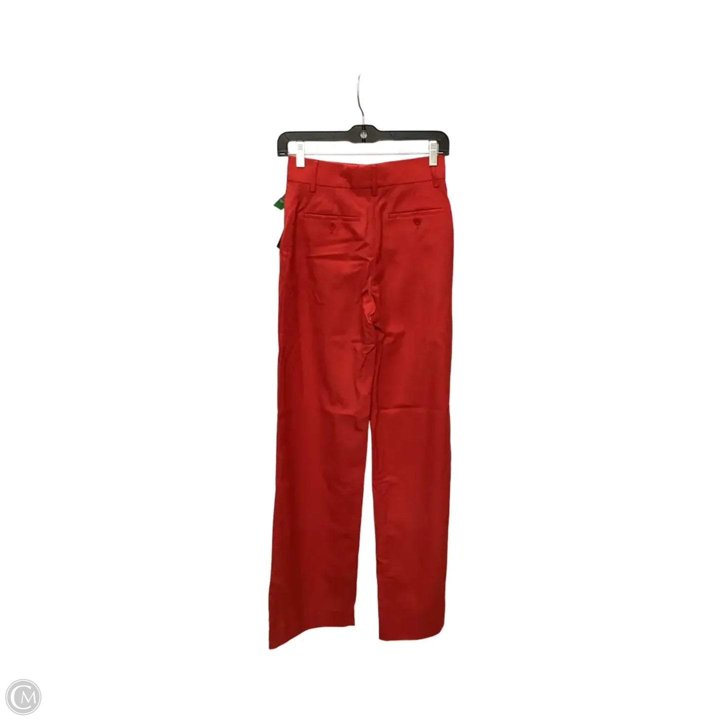 Pants Luxury Designer By Burberry In Red, Size: 0